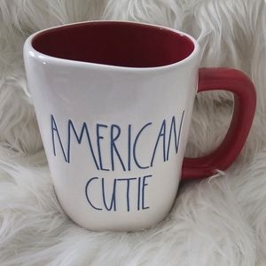 Rae Dunn American Cutie Ceramic Mug